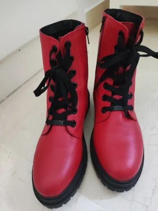 Botas S. Oliver Rojas Talla 40