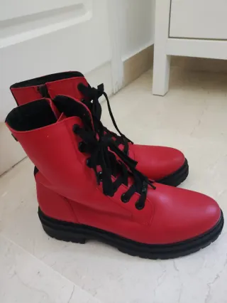 Botas S. Oliver Rojas Talla 40