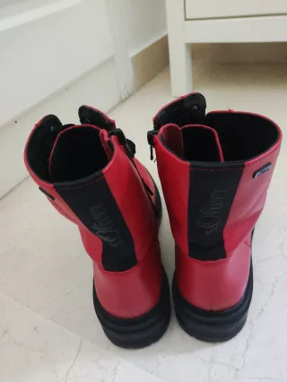 Botas S. Oliver Rojas Talla 40