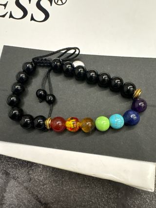Pulsera de Chakras Piedras Naturales Ajustable