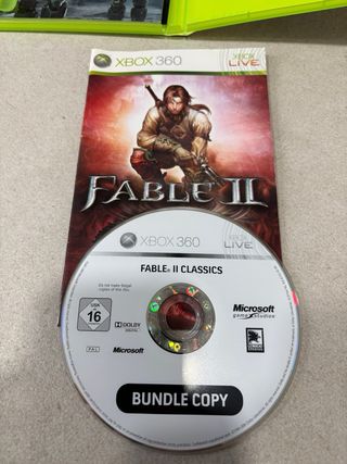 Pack Juegos Fable II + Halo Wars Xbox 360