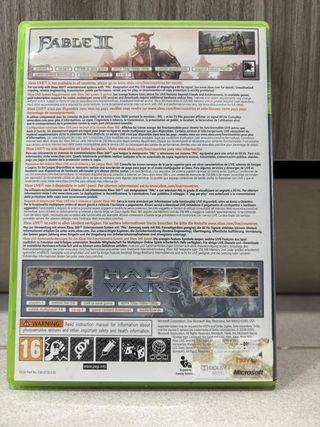 Pack Juegos Fable II + Halo Wars Xbox 360