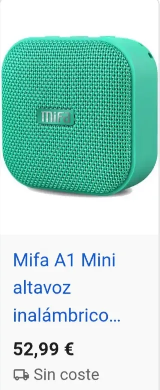 Altavoz Mifa NUEVO
