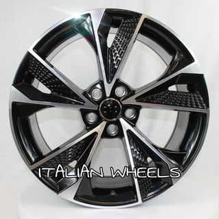 LLANTAS MOD. RS7 20 PULGADAS NEGRO PULIDO.