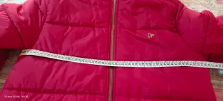 Chaqueta acolchada roja