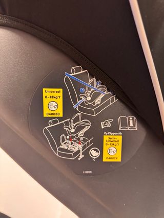 Klippan Triofix Maxi con base