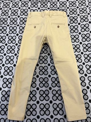 Pantalón Boboli beige algodón T110