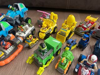 Lote Juguetes Paw Patrol Vehículos Figuras