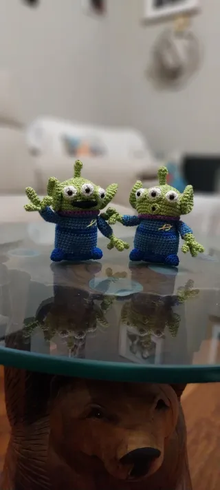Alieni Toy Story Amigurumi Fatti a Mano