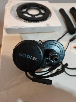 Motor Central CicloTek Bicicleta Eléctrica