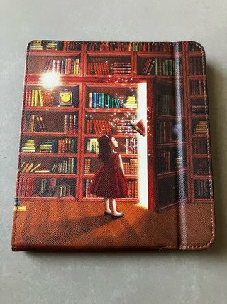 Cover Kobo Forma con design a libro