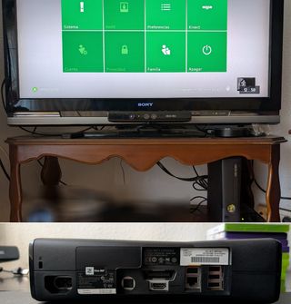 Xbox 360 + Kinect + 2 mandos + HDMI + 8 juegos