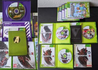 Xbox 360 + Kinect + 2 mandos + HDMI + 8 juegos