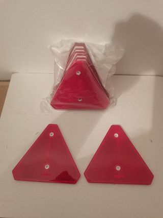 Dos triangulo catadrioptico remolque