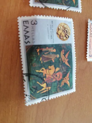 3 sellos de Grecia