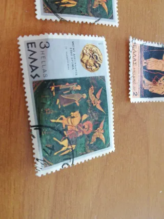 3 sellos de Grecia