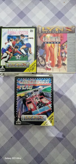 Atari Lynx Giochi: rampage. California Games, Chec