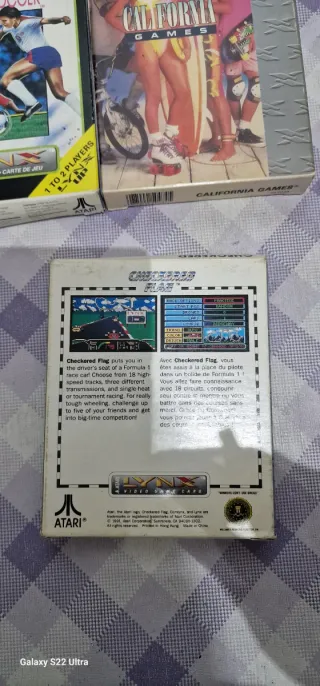 Atari Lynx Giochi: rampage. California Games, Chec