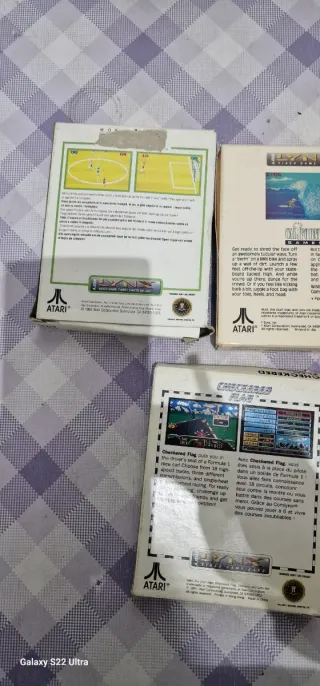 Atari Lynx Giochi: rampage. California Games, Chec