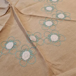 Tovaglia rotonda con fiori