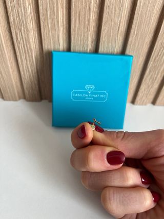 Pendientes largos Casilda Finat MC oro