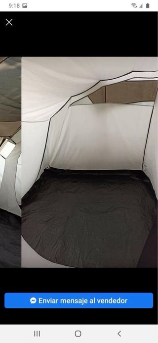 Tienda de campaña Decathlon 6.2 XL