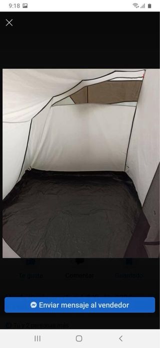 Tienda de campaña Decathlon 6.2 XL