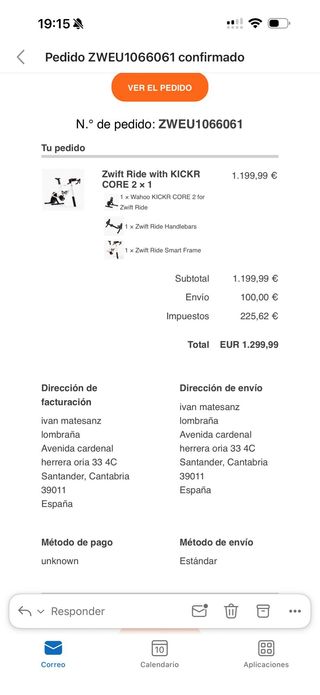 Zwift Ride KICKR CORE 2