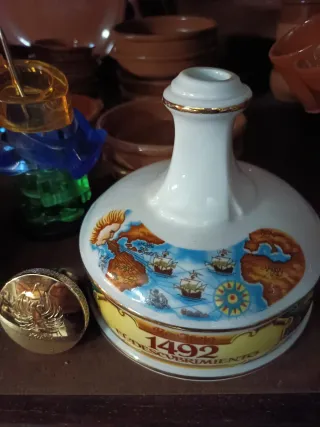 Botella de cerámica whisky (vacías)