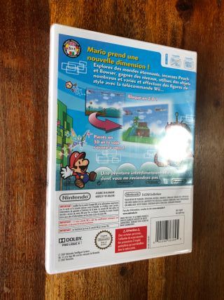 Super Paper Mario Wii nuovo sigillato sealed
