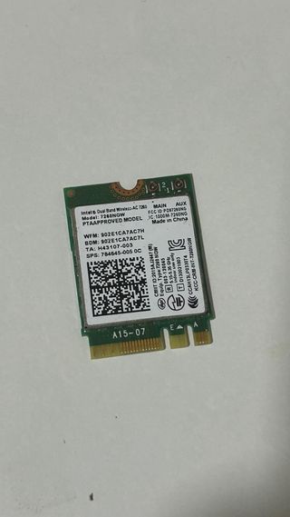 Tarjeta WiFi Intel Dual Band Wireless-AC 7260