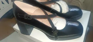 Zapatos Hispanitas negros talla 39