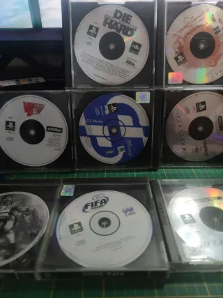 Lote Juegos PS1: Omega Assault, FIFA 2000, Rally