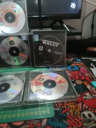 Lote Juegos PS1: Omega Assault, FIFA 2000, Rally