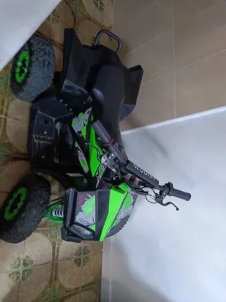 Moto Eléctrica Infantil Verde