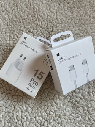 Caricatore Completo Apple Tipo C 60W CON CAVO IN OMAGGIO