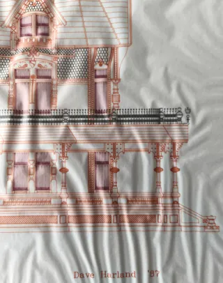 Plano The Carson Mansion Océ Graphics