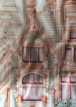 Plano The Carson Mansion Océ Graphics