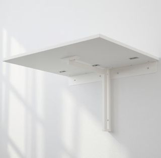 Mesa plegable pared IKEA blanca 74 x 60
