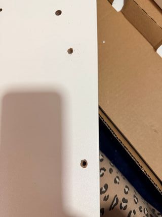 Mesa plegable pared IKEA blanca 74 x 60