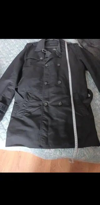 Elegante Gabardina de Alta Calidad