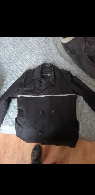 Elegante Gabardina de Alta Calidad