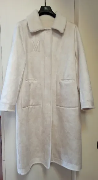 Cappotto Montereggi Bianco Tg 46/48 Nuovo