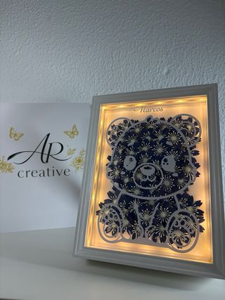 Cuadro decorativo personalizado hecho a mano