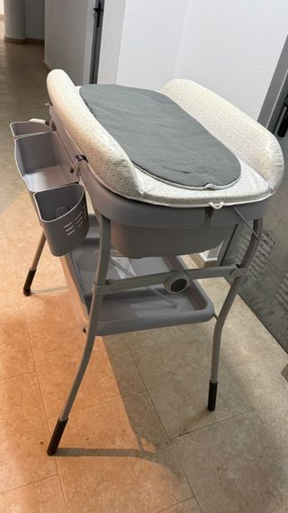 Bañera y Cambiador Chicco Cuddle&Bubble 2 en 1