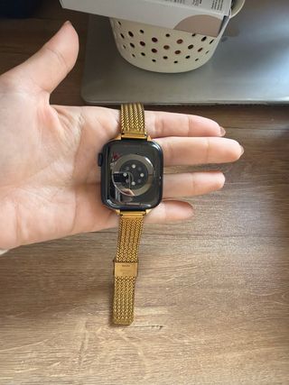 Apple Watch Series 7 Negro/Dorado 100 salud bateri