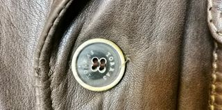 Chaqueta de piel TORRAS Marrón Talla M