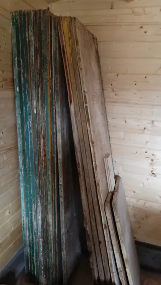 Tableros de encofrado de madera