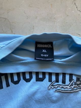 Conjunto Hoodrich Azul Claro Talla xl niño