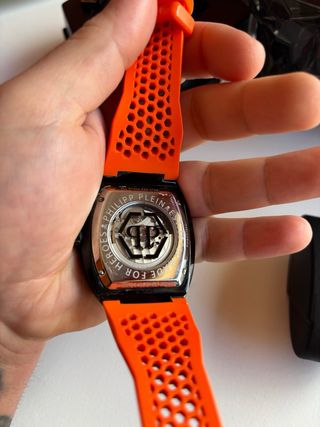 Reloj Philipp Plein Automático Negro Naranja